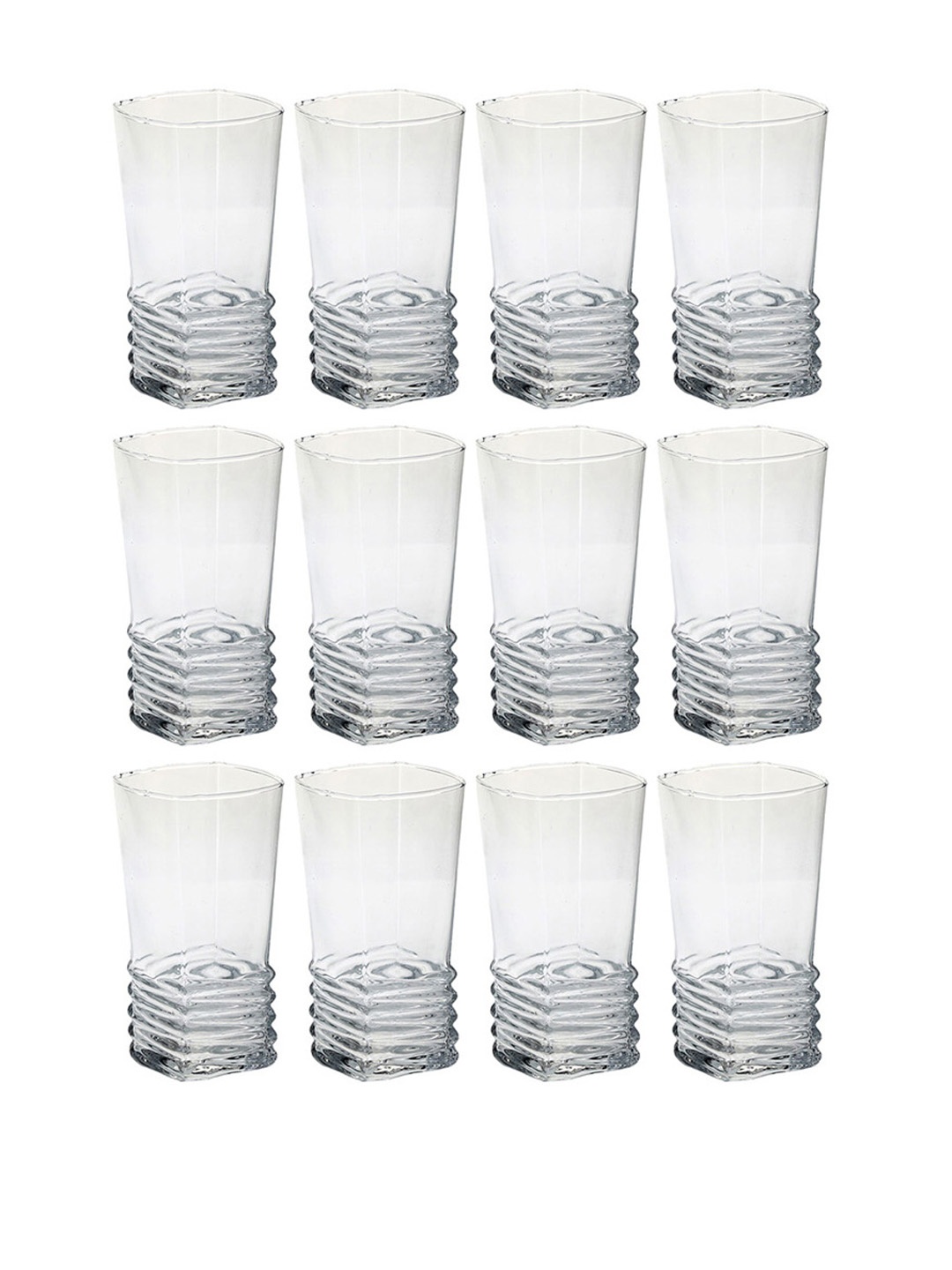 

1ST TIME Transparent 12 Pieces Water Glass 300ml