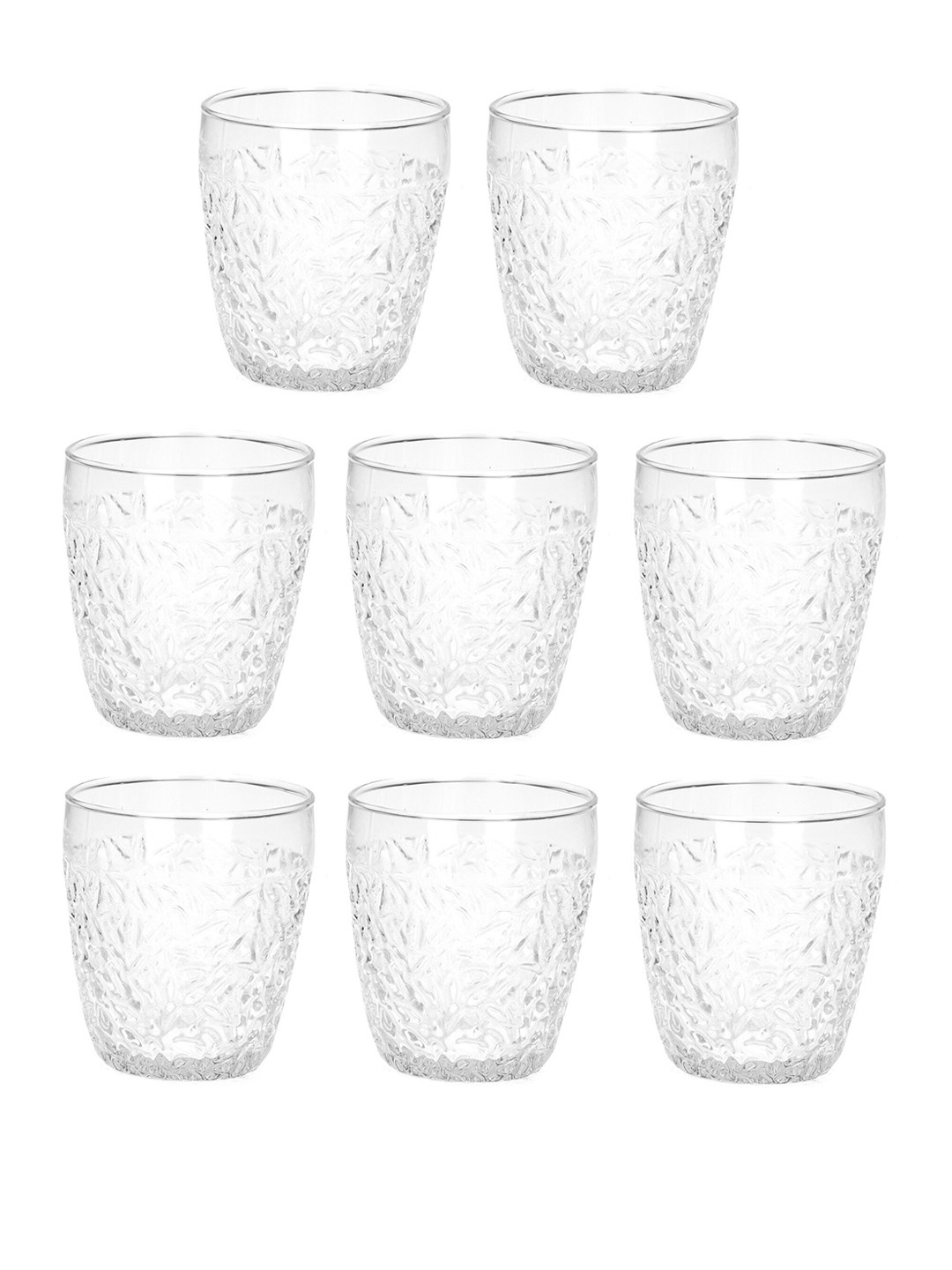 

1ST TIME Transparent Textured Brandy Glass 200 ml