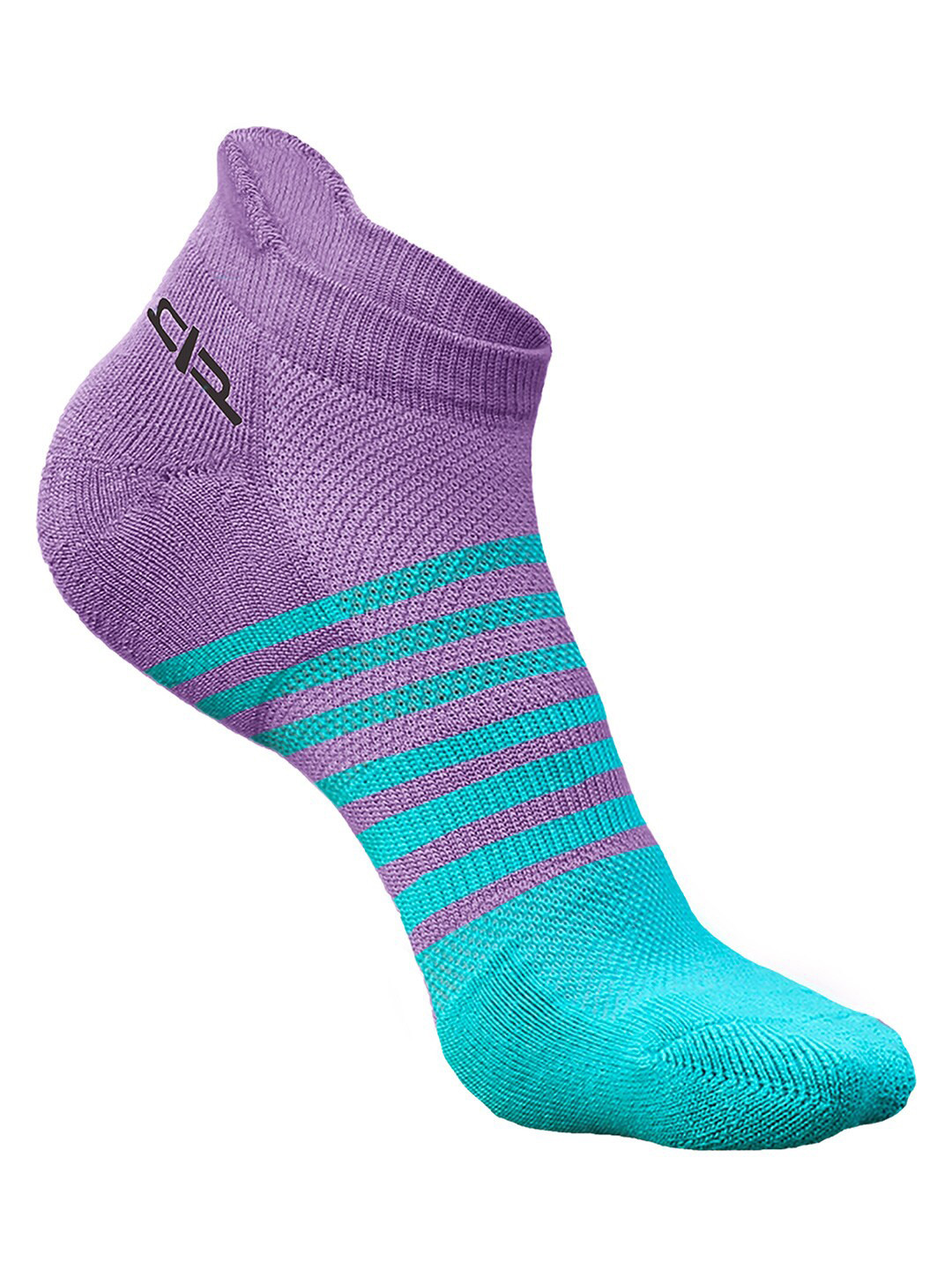 

Heelium Men Bamboo Super Soft & Odour-Free Breathable Striped Ankle-Length Socks, Blue