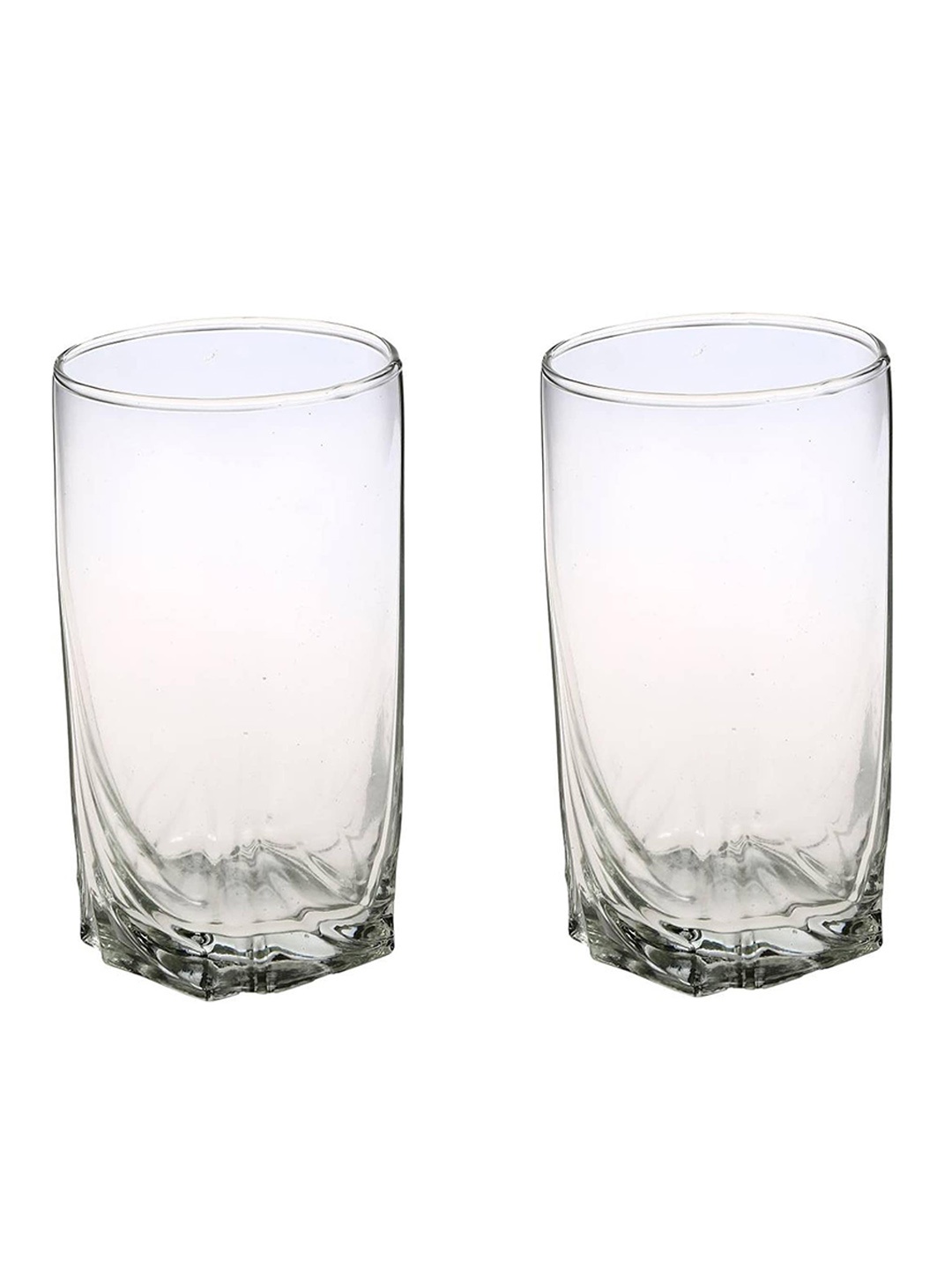 

1ST TIME Transparent 12Pcs Glass Dishwasher Safe Water Glasses 300ml Each