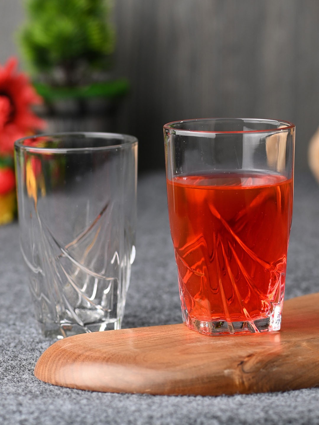 

1ST TIME Transparent 3 Pieces Water Glasses 150 ml Each