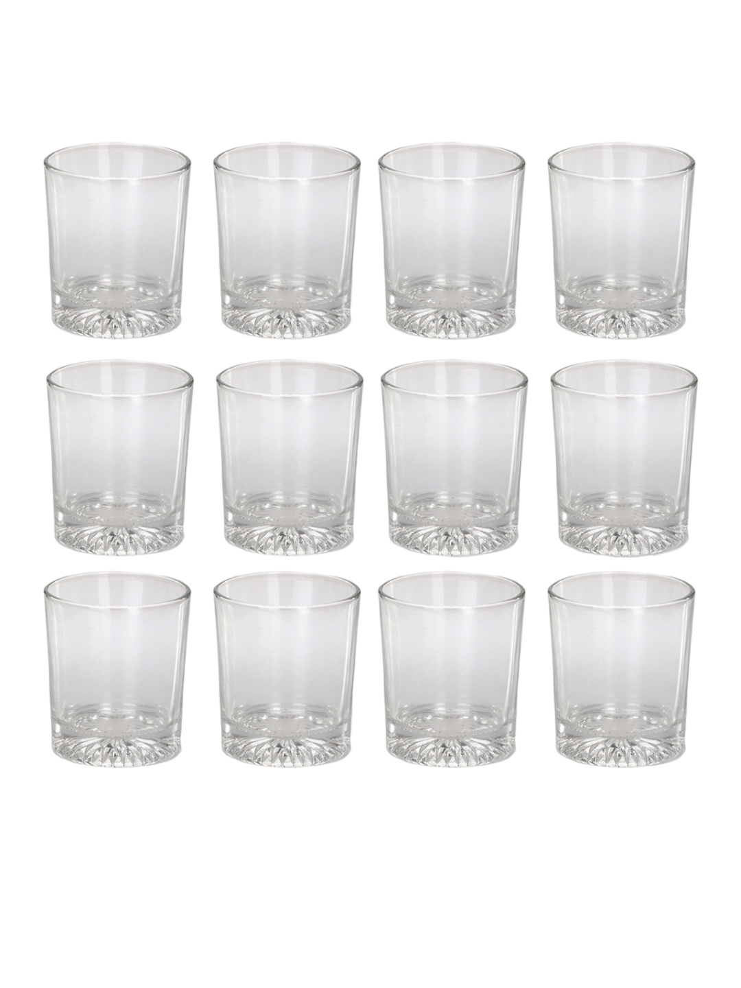 

1ST TIME 12-Pcs Transparent Water Glasses- 300ml Each