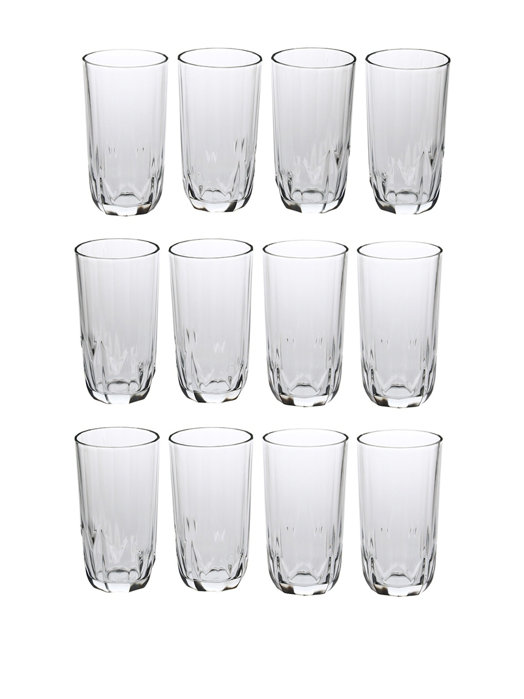 

1ST TIME Transparent 12 Pieces Water Glass 300ml