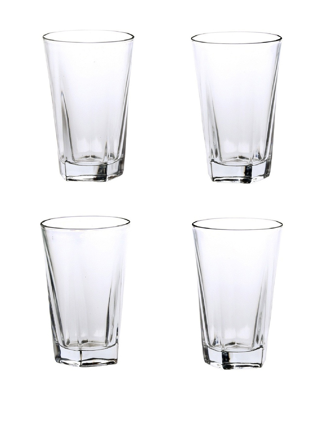 

1ST TIME Transparent 4 Pieces Water Glasses 300 ml Each