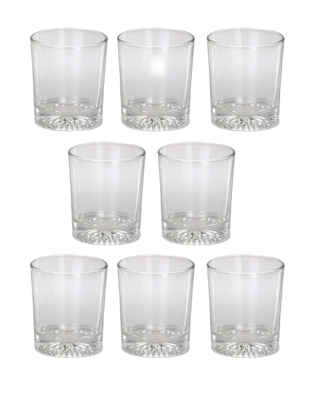 

1ST TIME Transparent 8 Pieces Water Glass 300ml Each