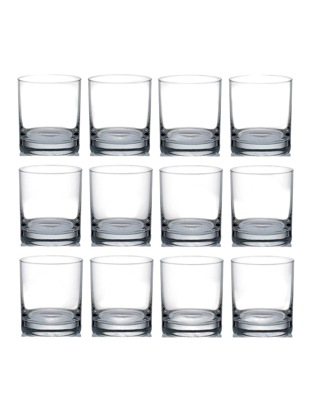 

1ST TIME Transparent 12 Pieces Water Glass 280 ml Each