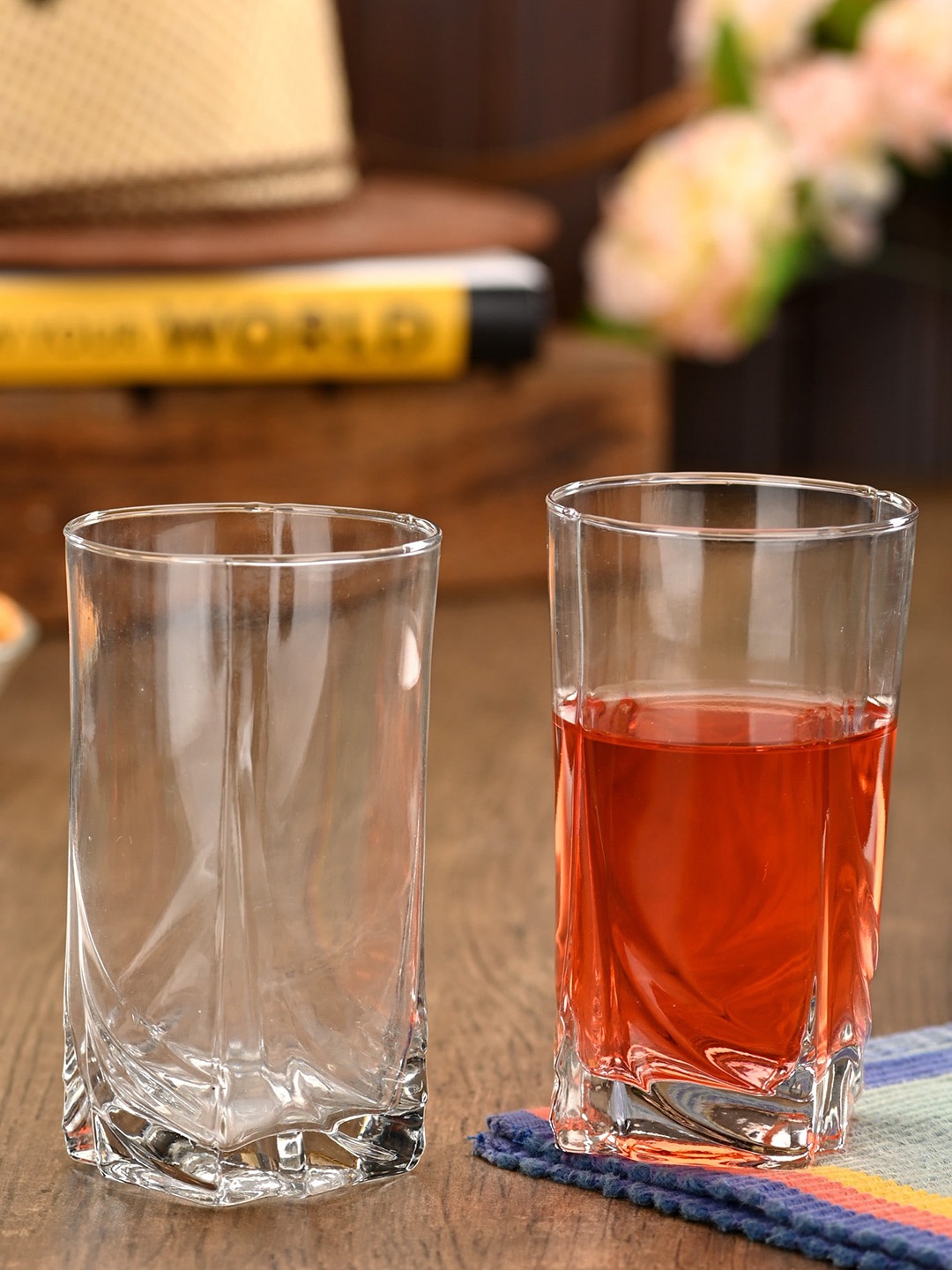 

1ST TIME Transparent 11 Pieces Water Glasses-300 ml Each