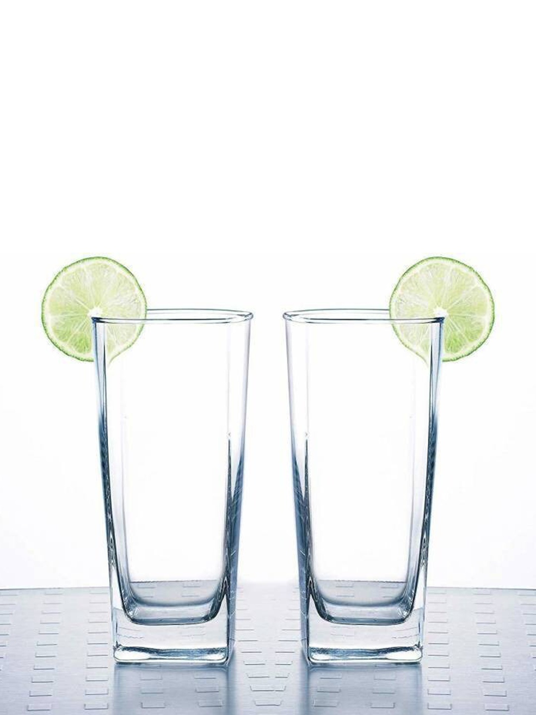 

1ST TIME Transparent 11Pcs Glass Dishwasher Safe Water Glasses 350 ml Each