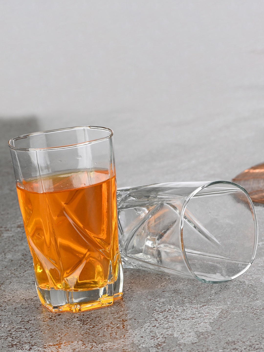 

1ST TIME Transparent 12 Pieces Water Glasses - 280 ml Each