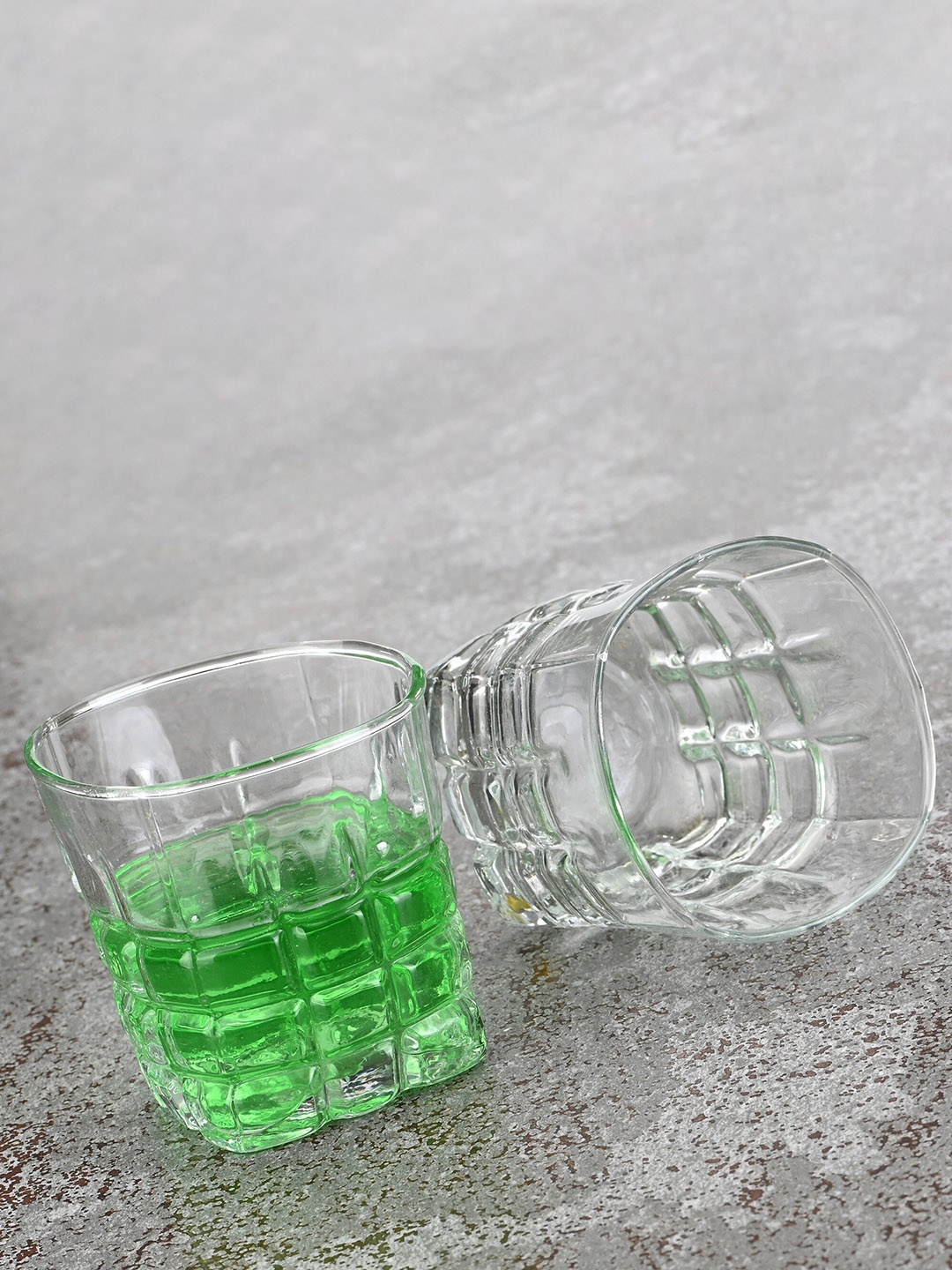 

1ST TIME Transparent 8 Pieces Water Glasses - 200 ml Each