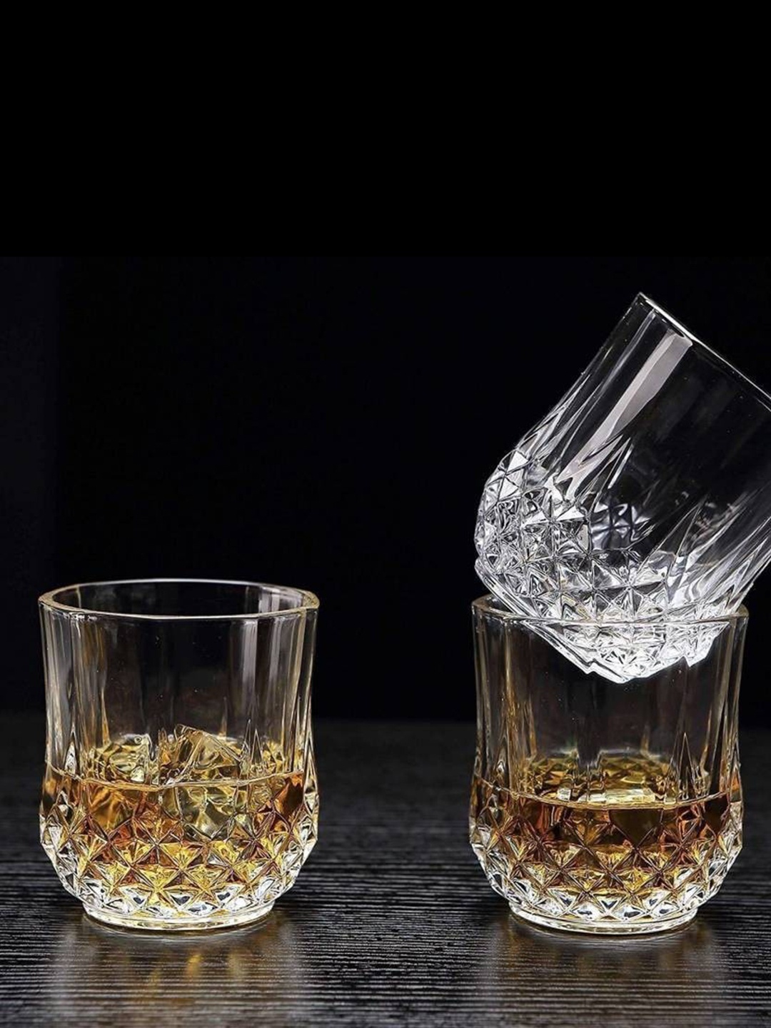 

1ST TIME Transparent 6 Pieces Water Glasses 200 ml