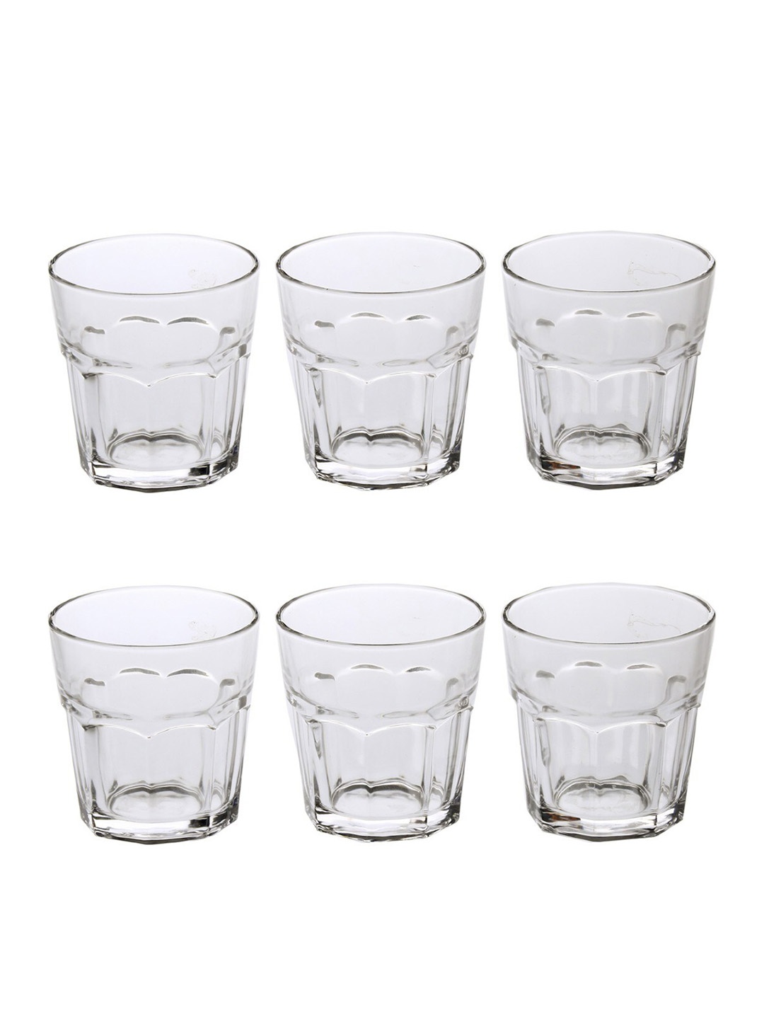 

1ST TIME Transparent 6 Pieces Water Glass 250ml