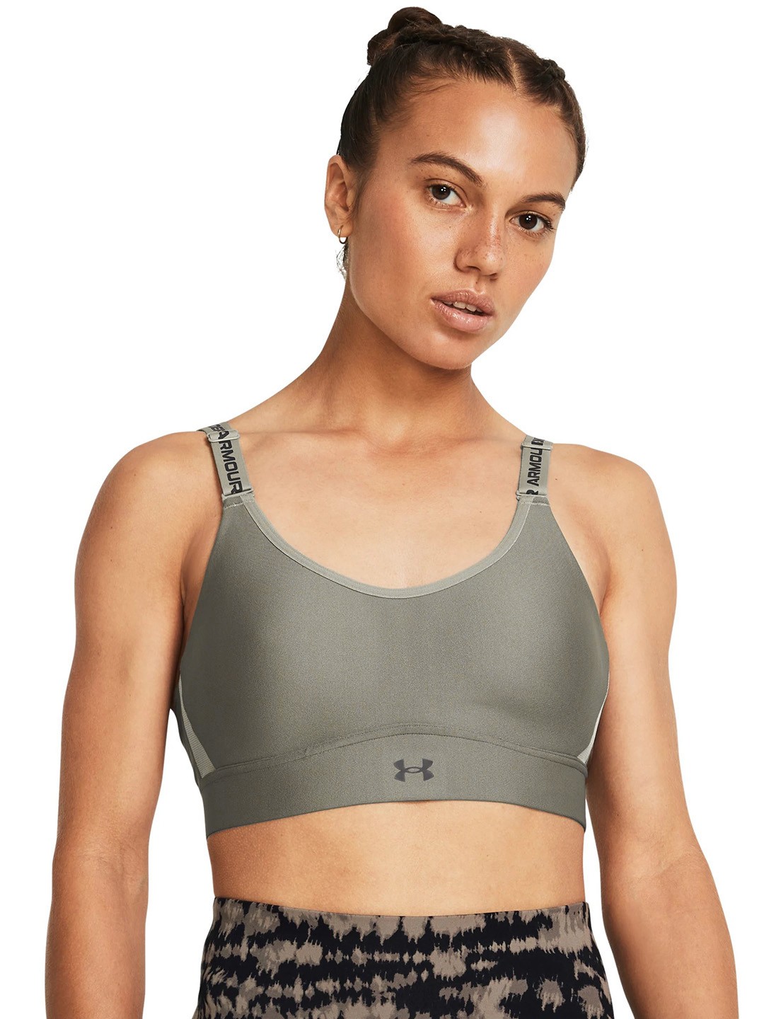 

UNDER ARMOUR Infinity Mid 2.0 Bra Medium Coverage, Taupe