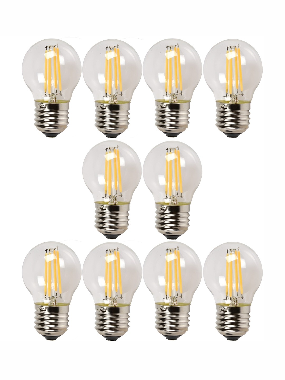 

Tip 'n' Top Yellow 10 Pcs Glass Traditional Ceiling Lamp