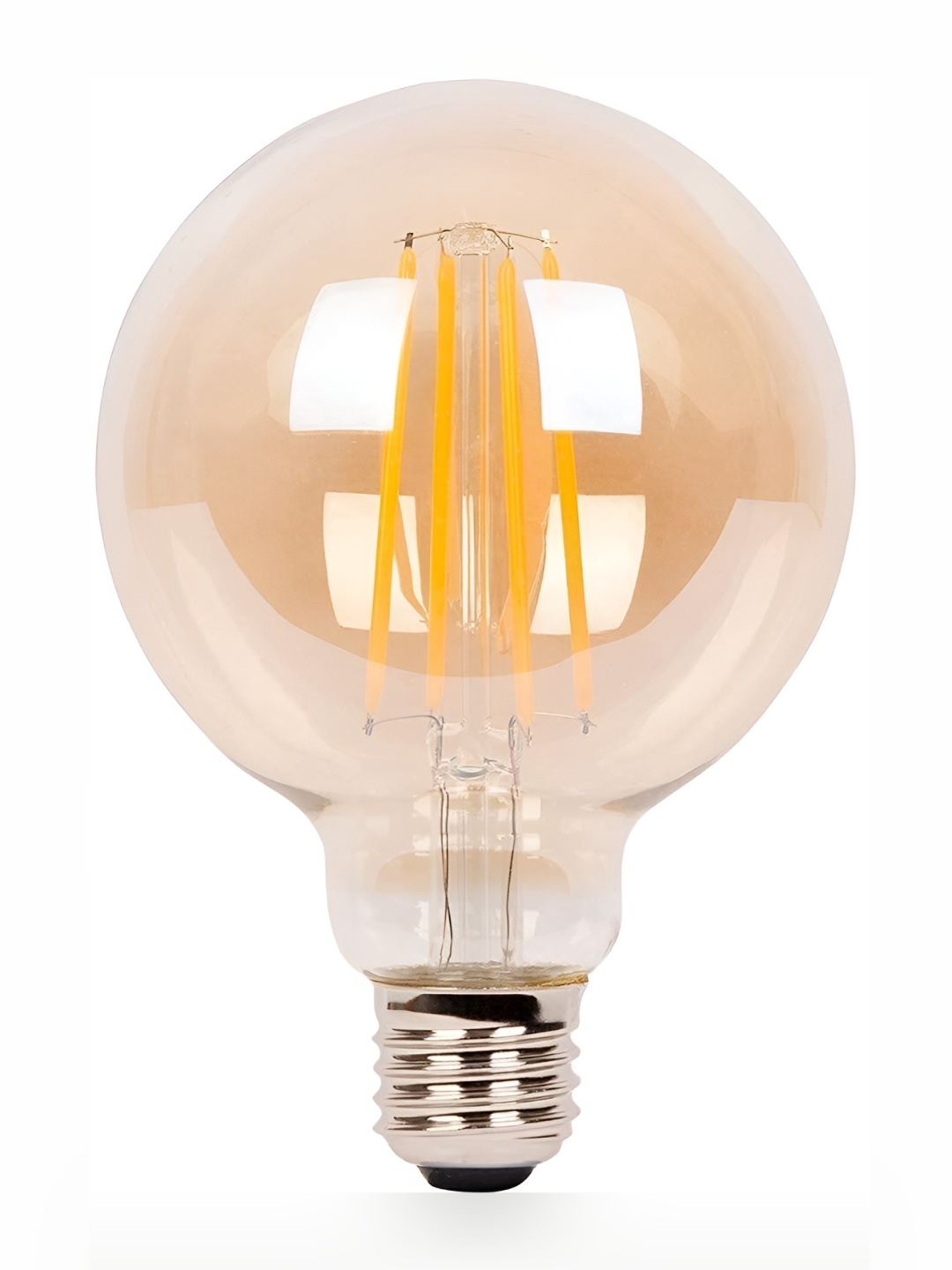 

Tip 'n' Top Yellow Glass Traditional Ceiling Lamp