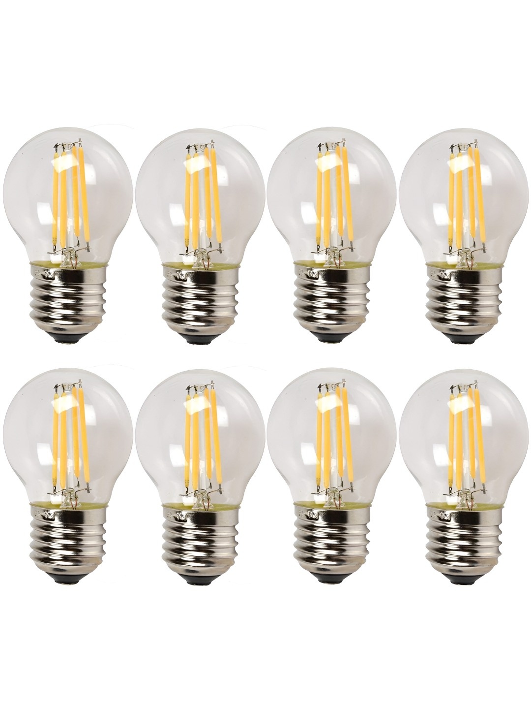 

Tip 'n' Top Yellow 8 Pcs Glass Traditional Ceiling Lamp