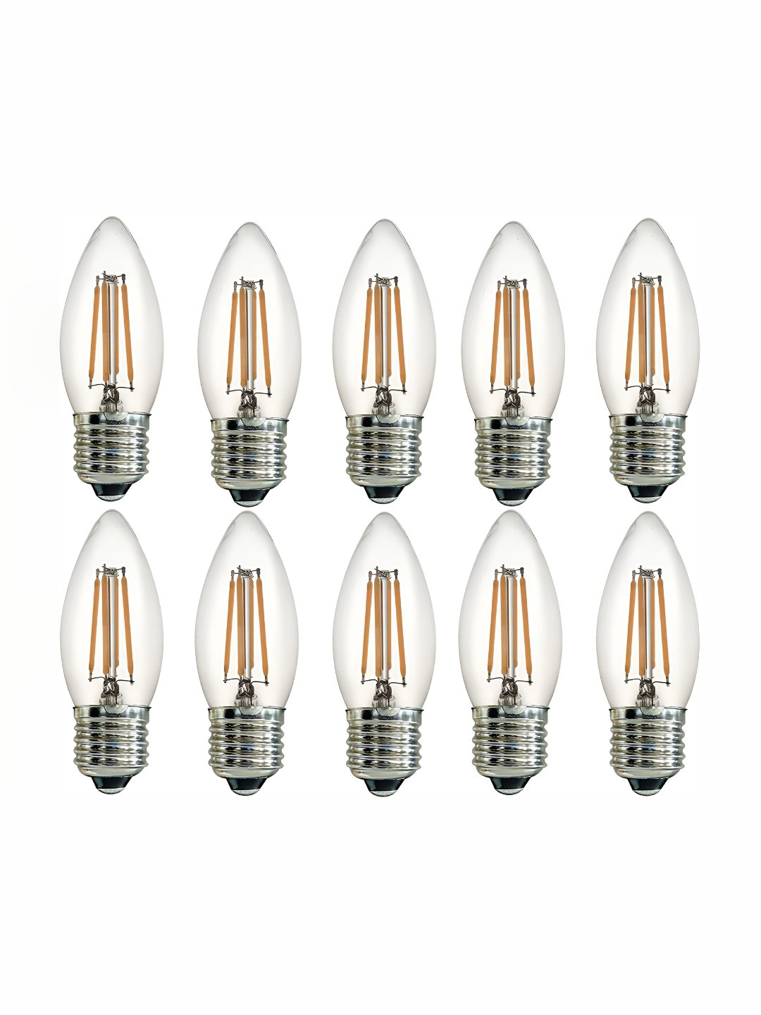 

Tip 'n' Top Yellow 10 Pcs Glass Traditional Ceiling Lamp