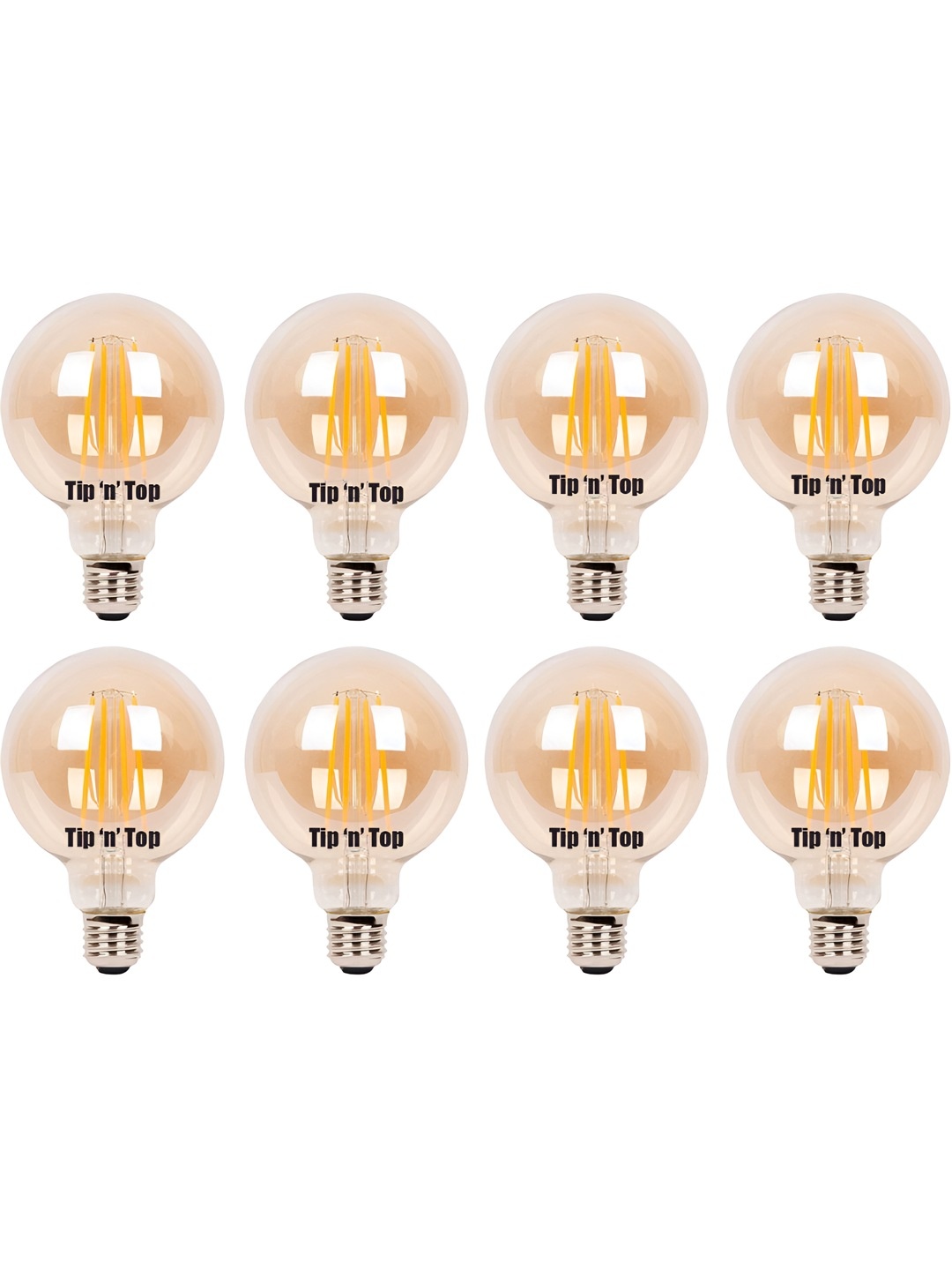 

Tip 'n' Top Yellow 8 Pcs Glass Traditional Ceiling Lamp