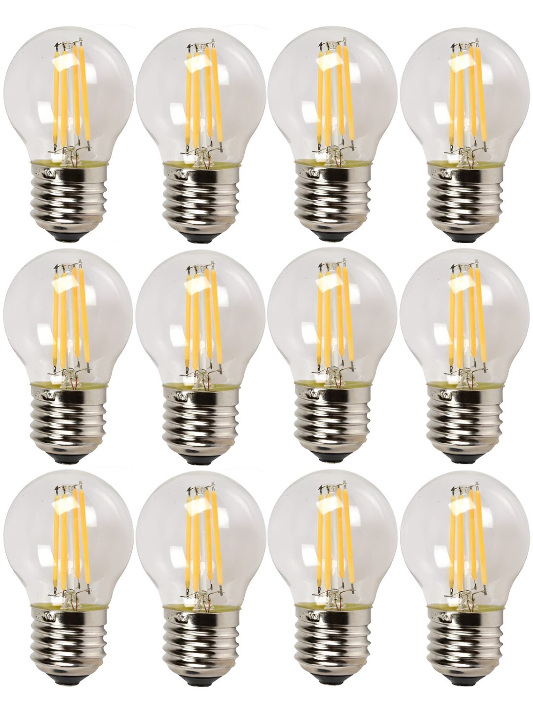 

Tip 'n' Top Yellow 12 Pcs Glass Traditional Ceiling Lamp