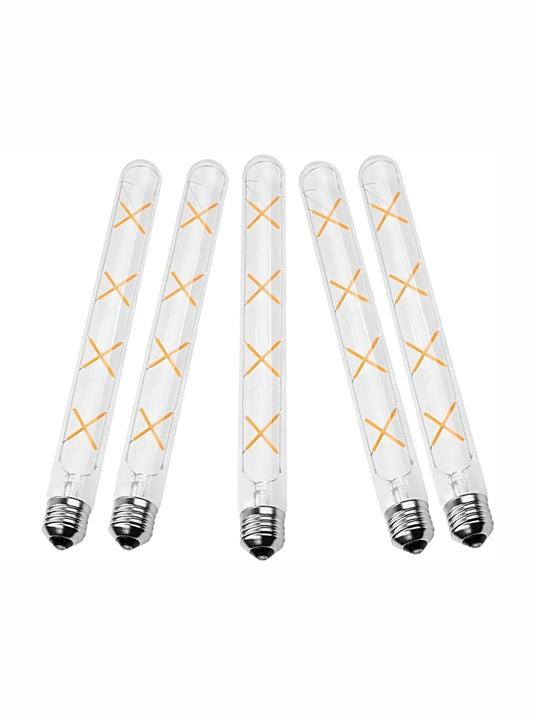 

Tip 'n' Top Yellow 5 Pcs Printed Glass Traditional Ceiling Lamp