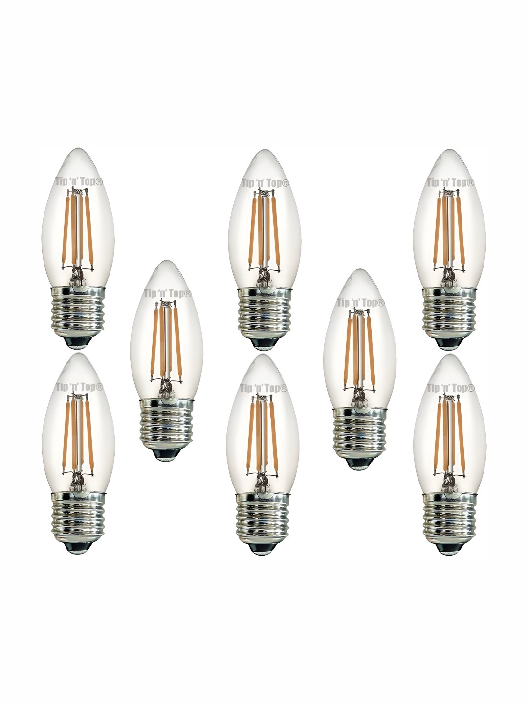 

Tip 'n' Top Yellow 8 Pcs Glass Traditional Ceiling Lamp