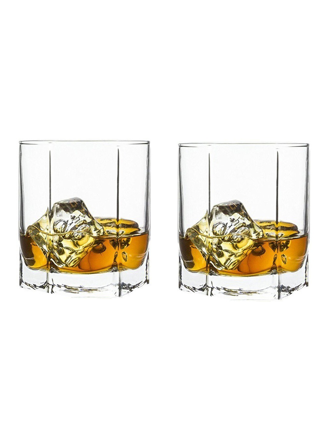 

1ST TIME 2 Pcs Transparent Whisky Glass 150 ml Each