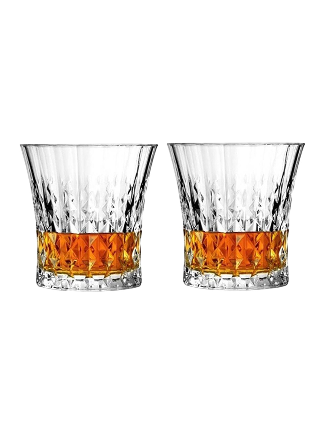 

1ST TIME Transparent 2 Pieces Whisky Glass 200 ml