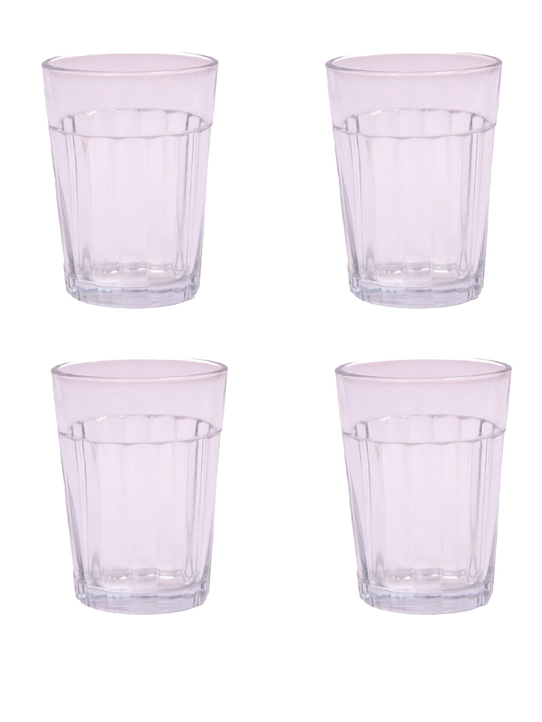 

1ST TIME Transparent 4 Pieces Water Glasses 100 ml