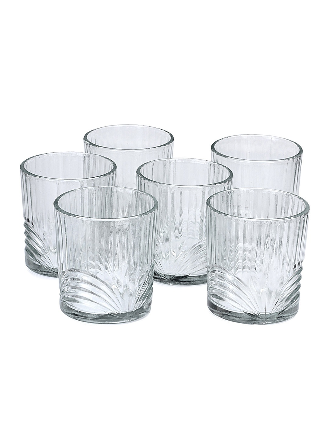 

1ST TIME Transparent 6 Pieces Water Glass 200 ml