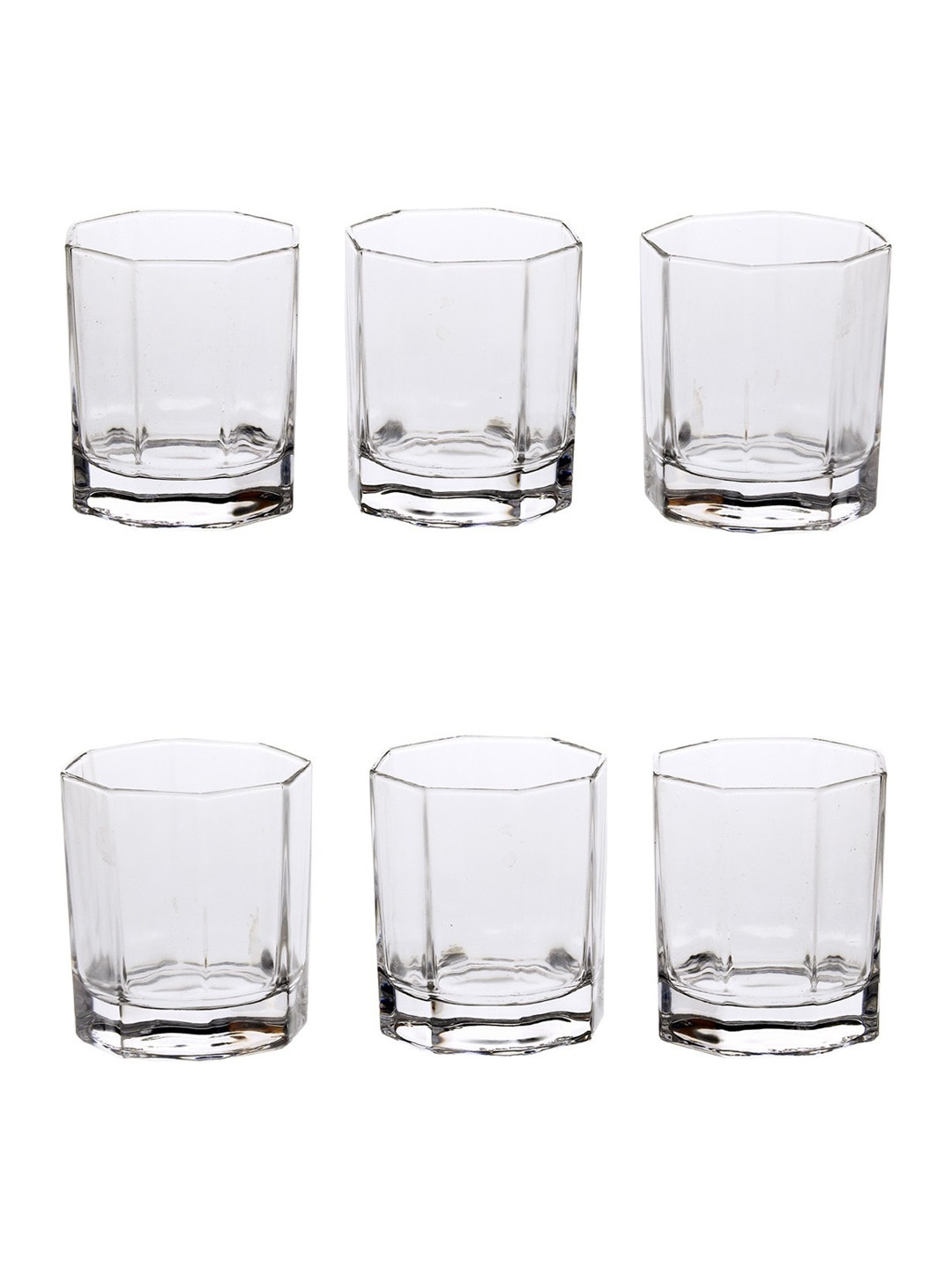 

1ST TIME Transparent 6-Pcs Water Glass 150ml