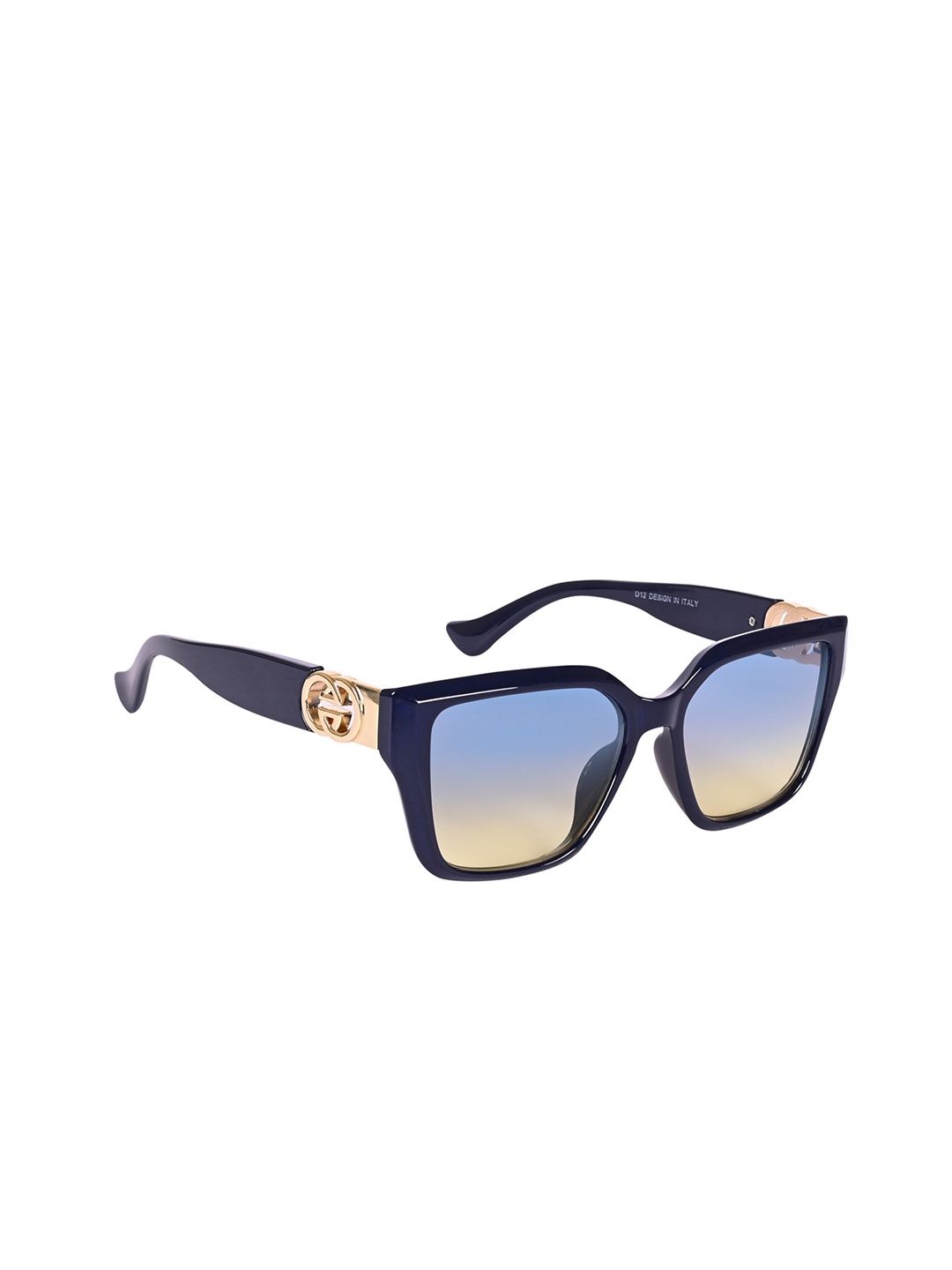 

AISLIN Unisex Wayfarer Sunglasses with UV Protected Lens, Blue