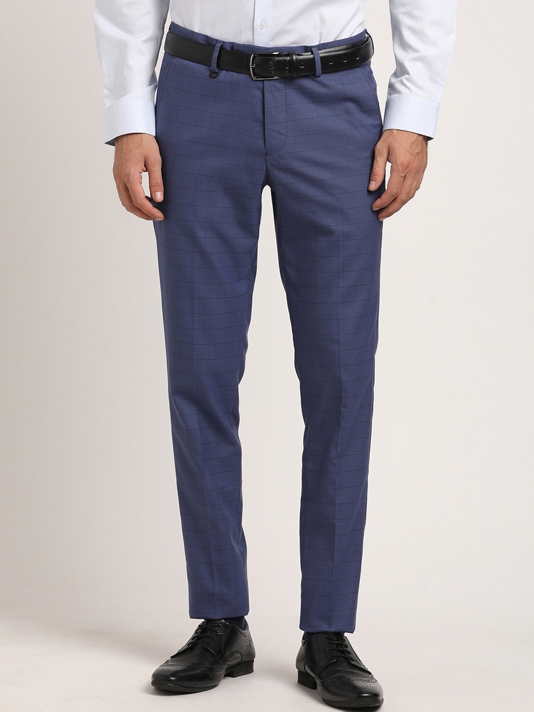 

Turtle Men Tailored Skinny Fit Trouser, Blue