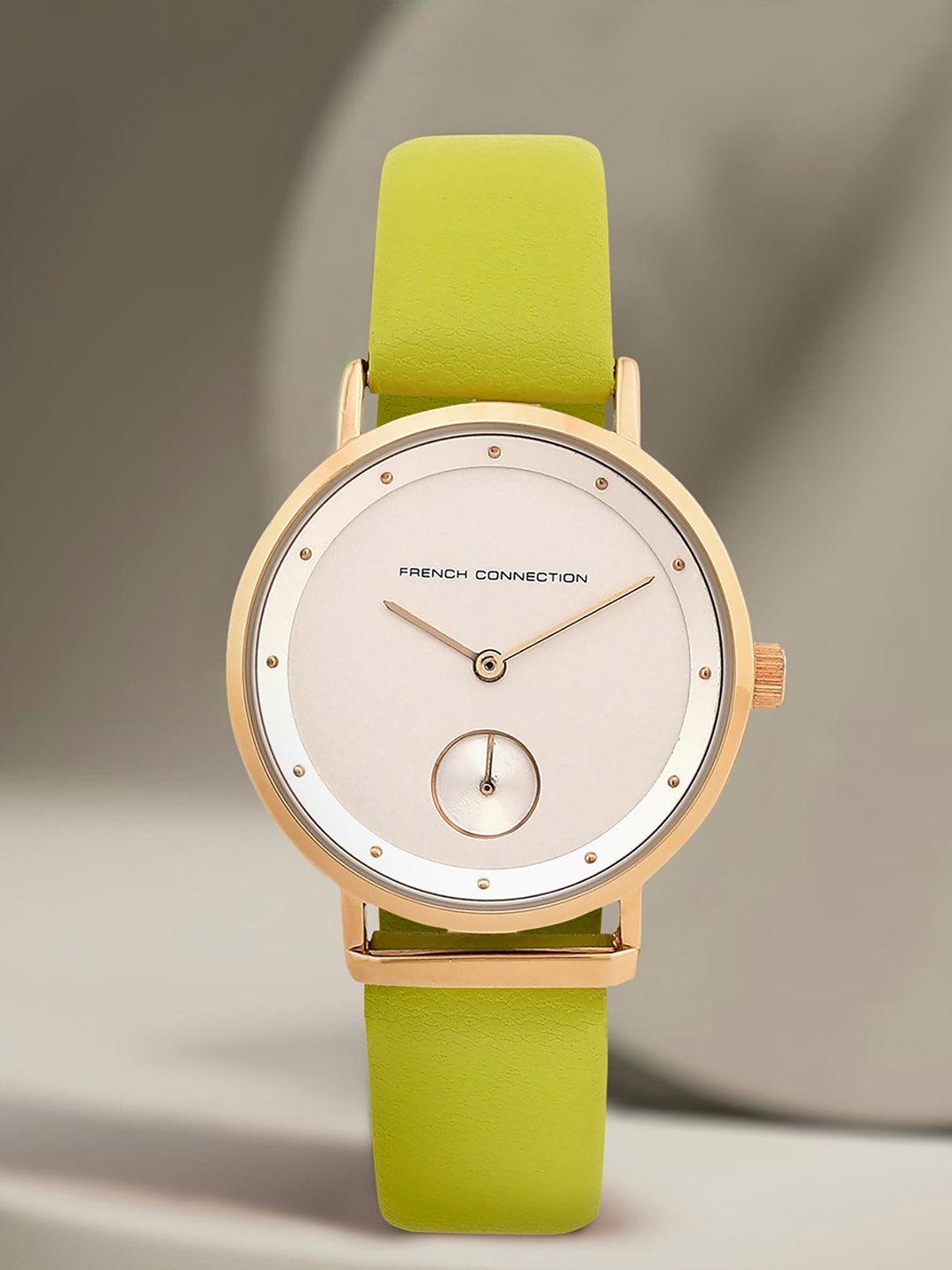 

French Connection Women Analogue Watch FCW09GL, Green