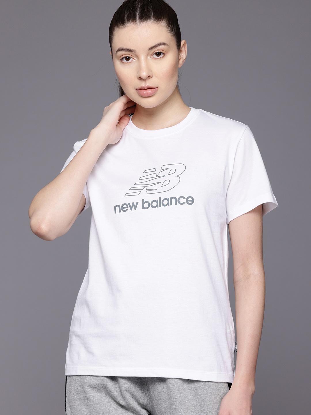

New Balance Sport Jersey Graphic Standard T-Shirt, White