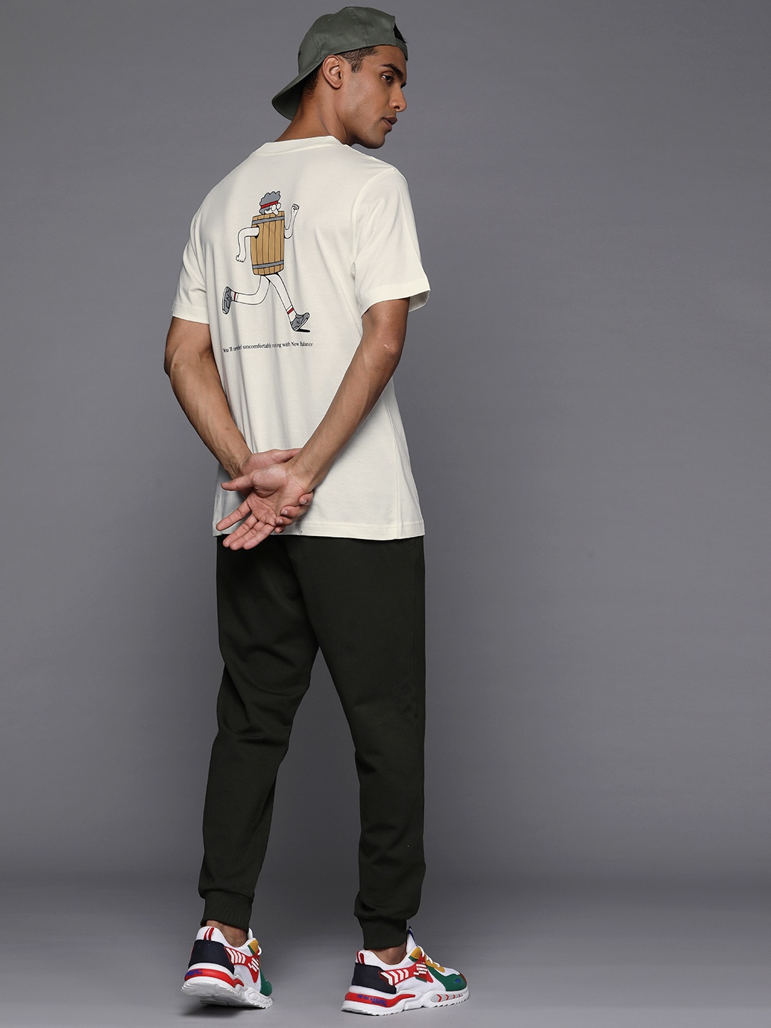 

New Balance Printed Pure Cotton T-shirt, White