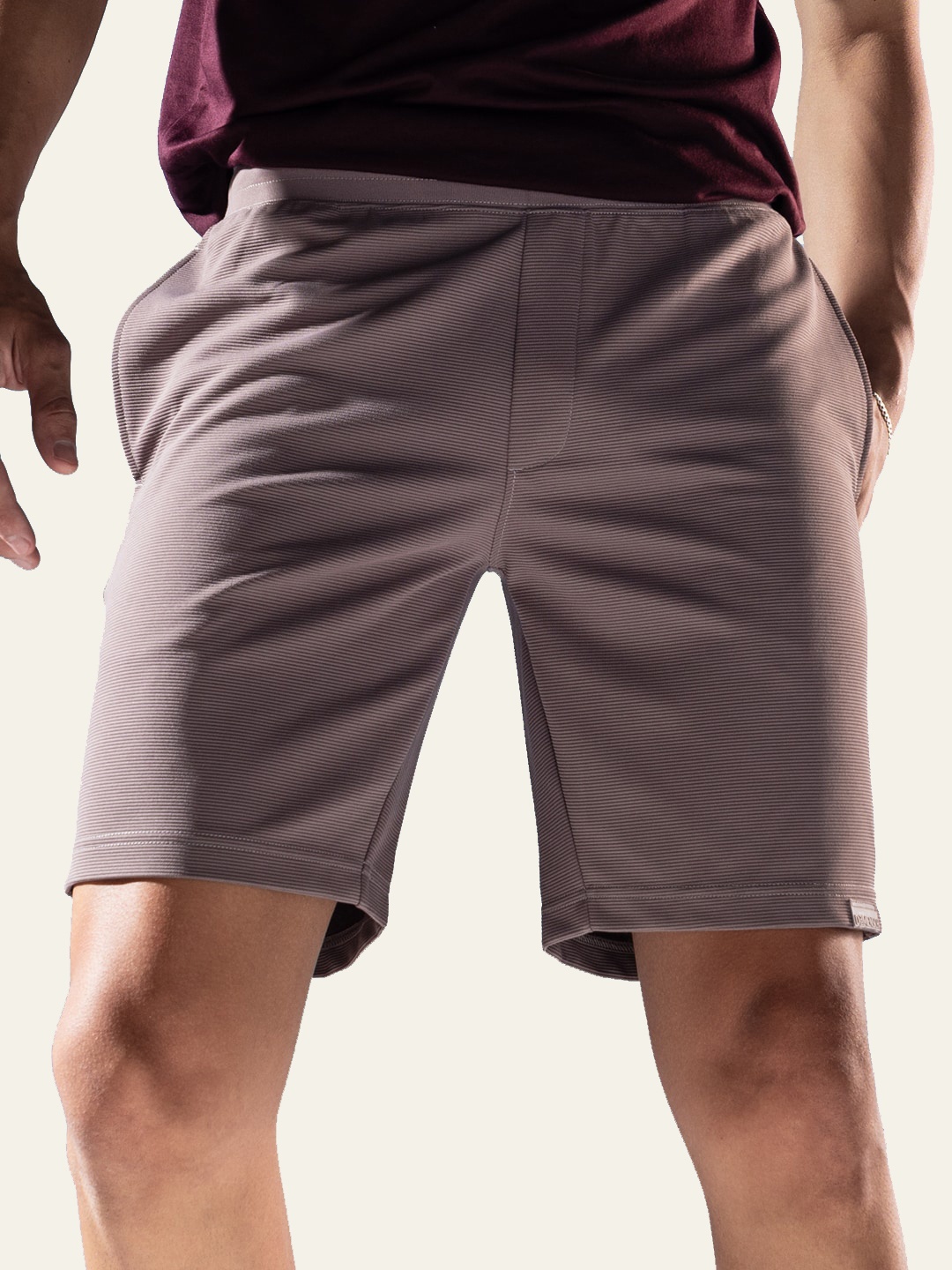 

DAMENSCH Men Regular Shorts, Brown