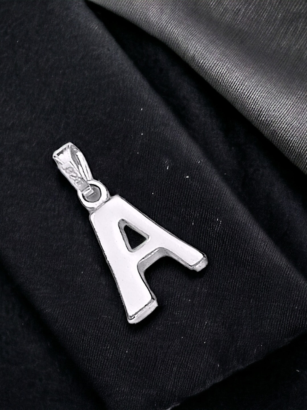 

Taraash 925 Sterling Silver Alphabet A Pendant