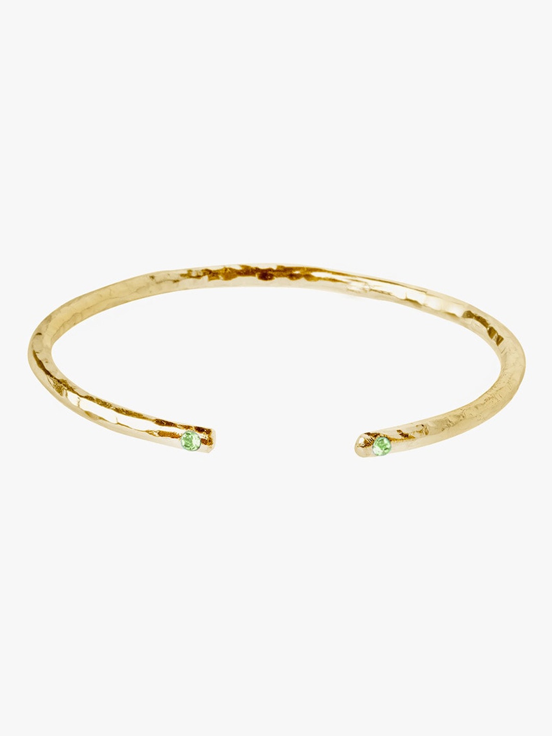 

EQUIIVALENCE Gold-Plated Crystal Studded Bangles