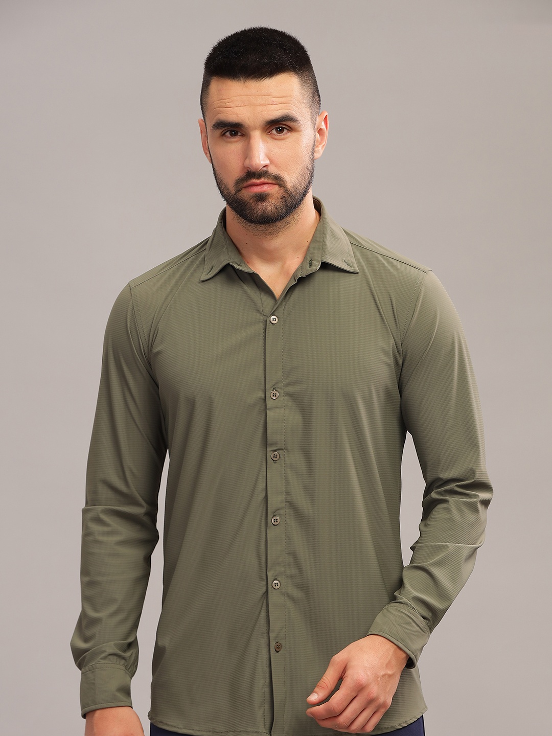 

BLUE TYGA Work Wear Shirt, Olive