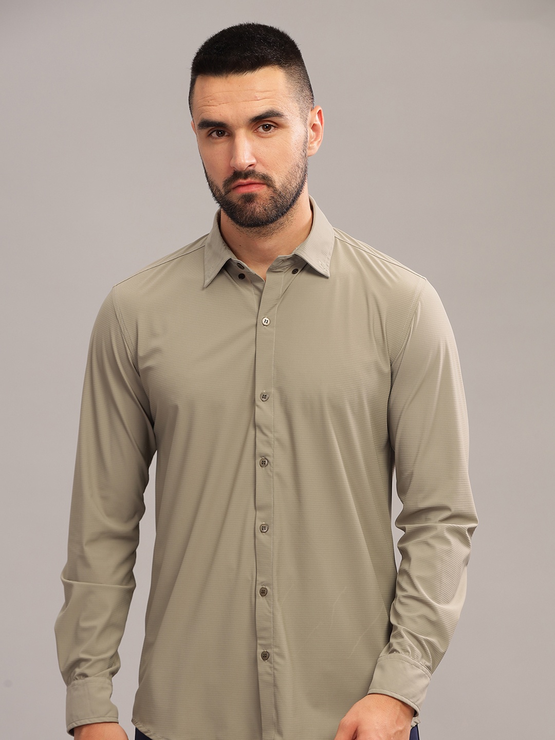 

BLUE TYGA Work Wear Shirt, Grey