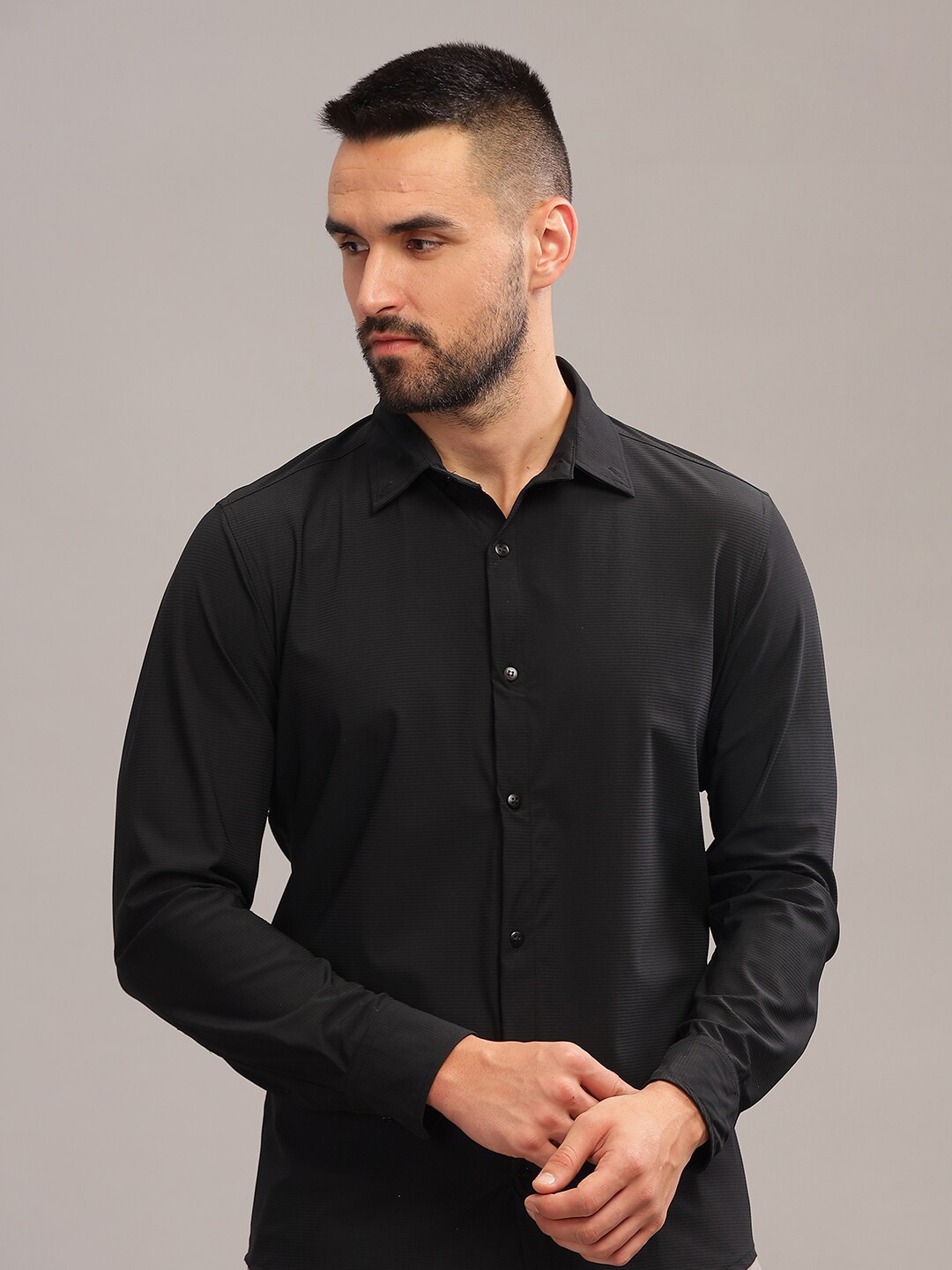 

BLUE TYGA Work Wear Shirt, Black