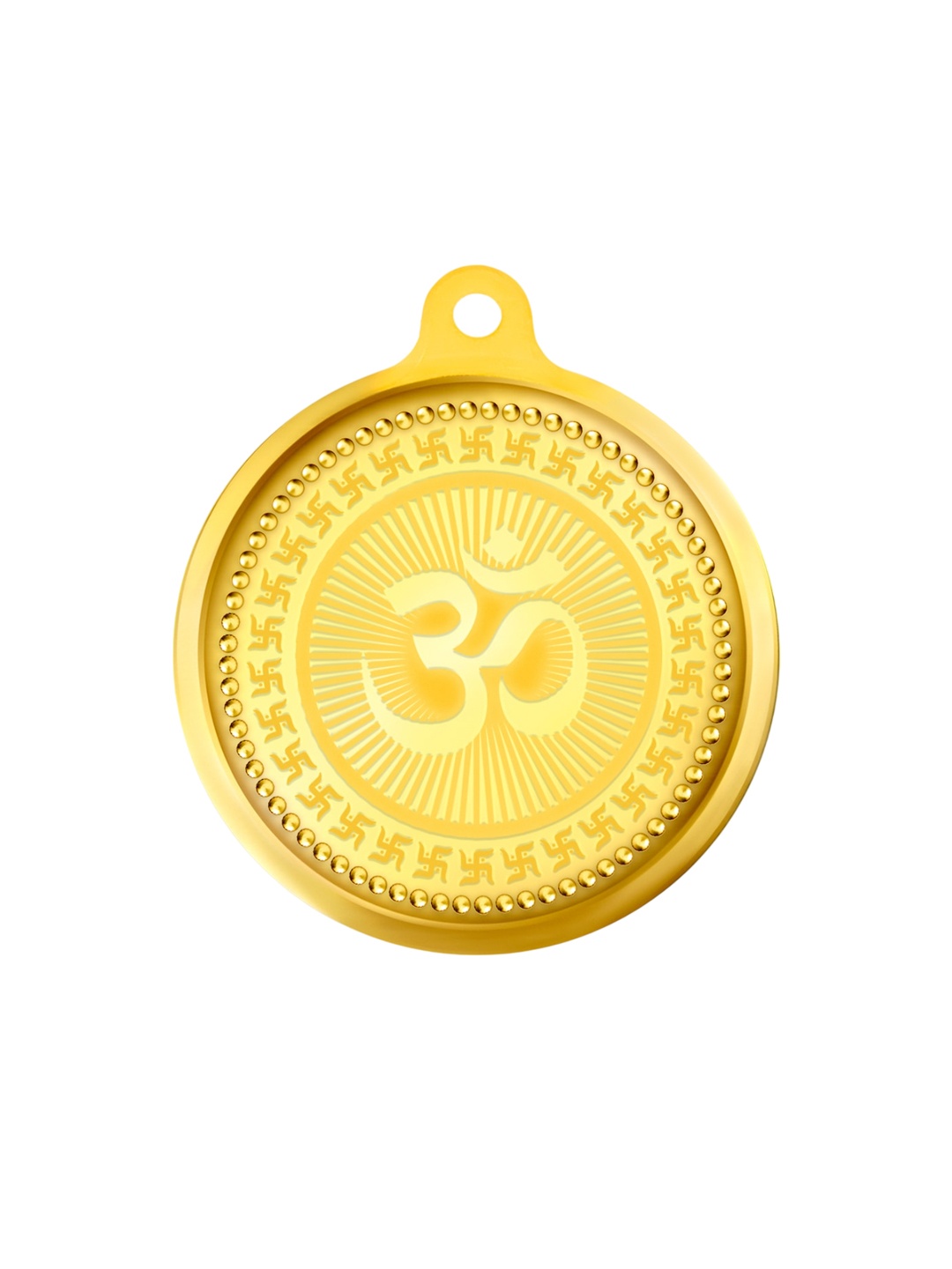 

BHIMA 24K 999 Purity Ganesha Gold Pendant 2g