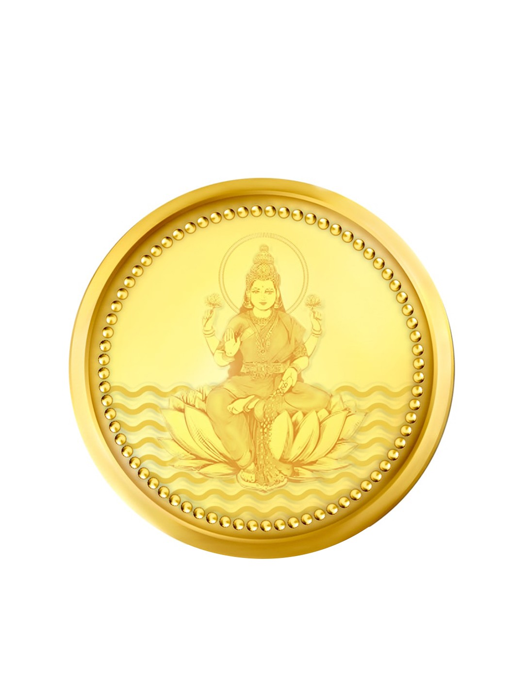 

BHIMA 24K 999 Purity Lakshmi Gold Coin 1g