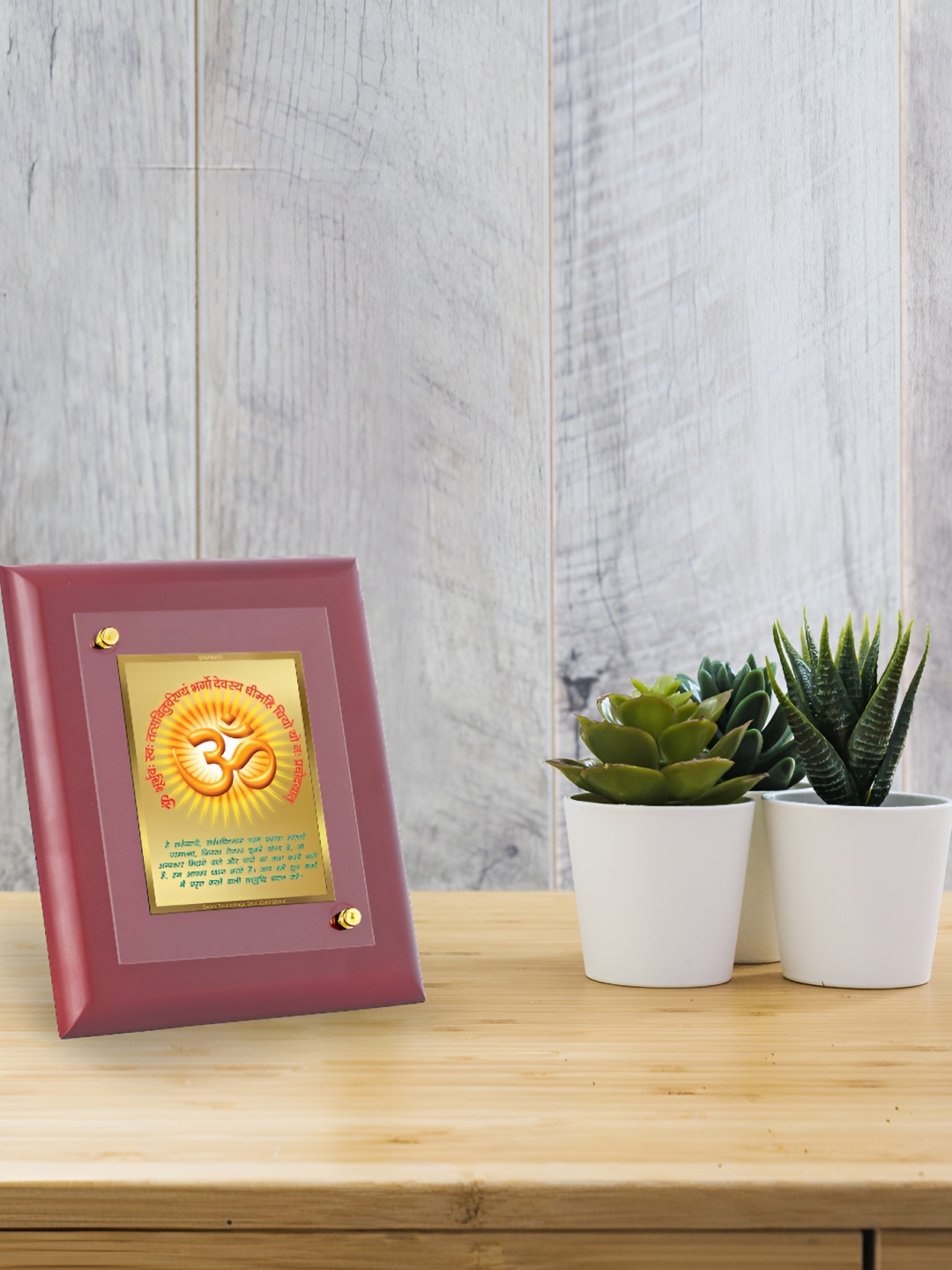 

DIVINITI Brown Wooden Wall Photo Frame