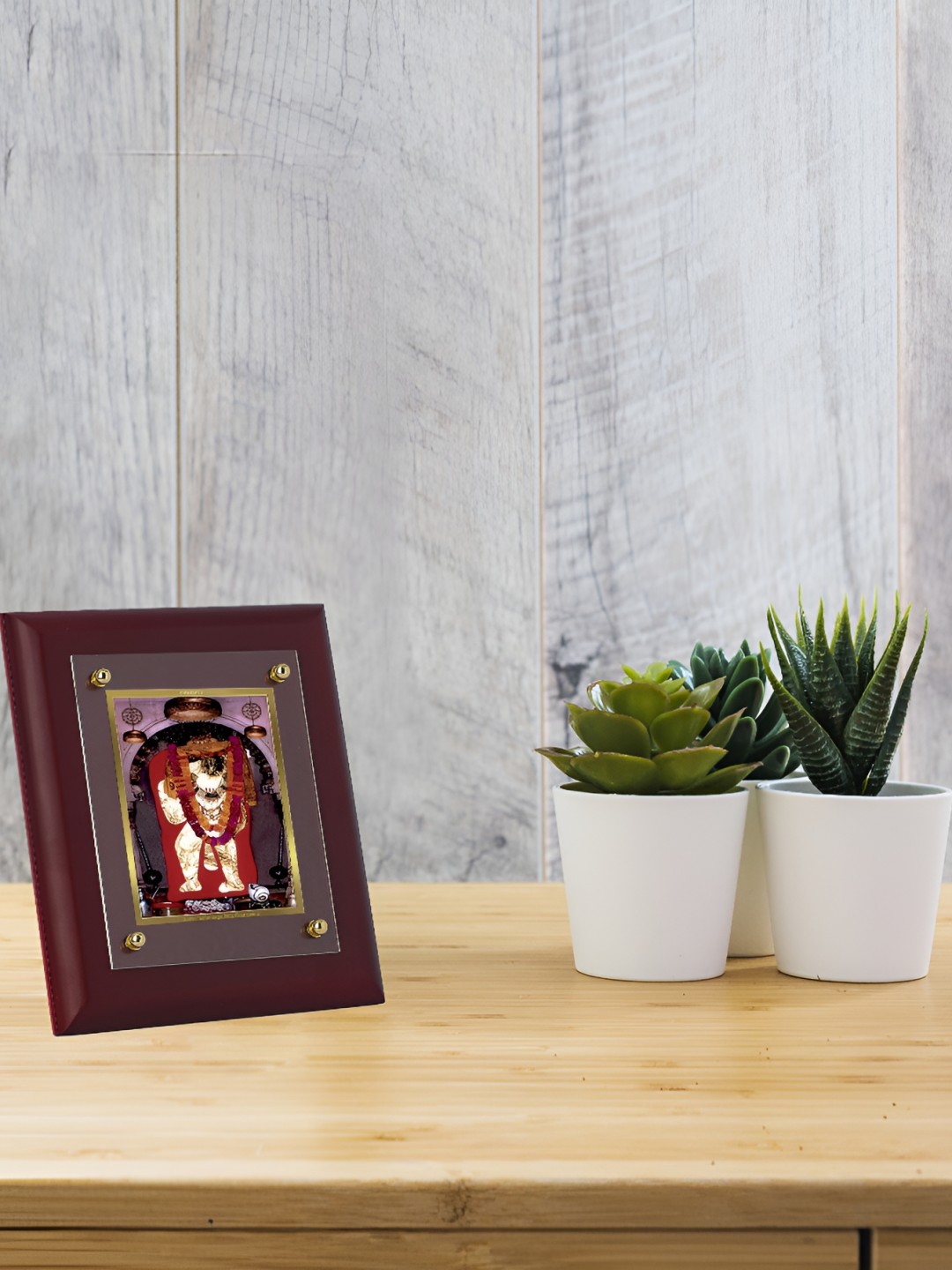 

DIVINITI Brown & Red Wooden Religious Wall Photo Frames