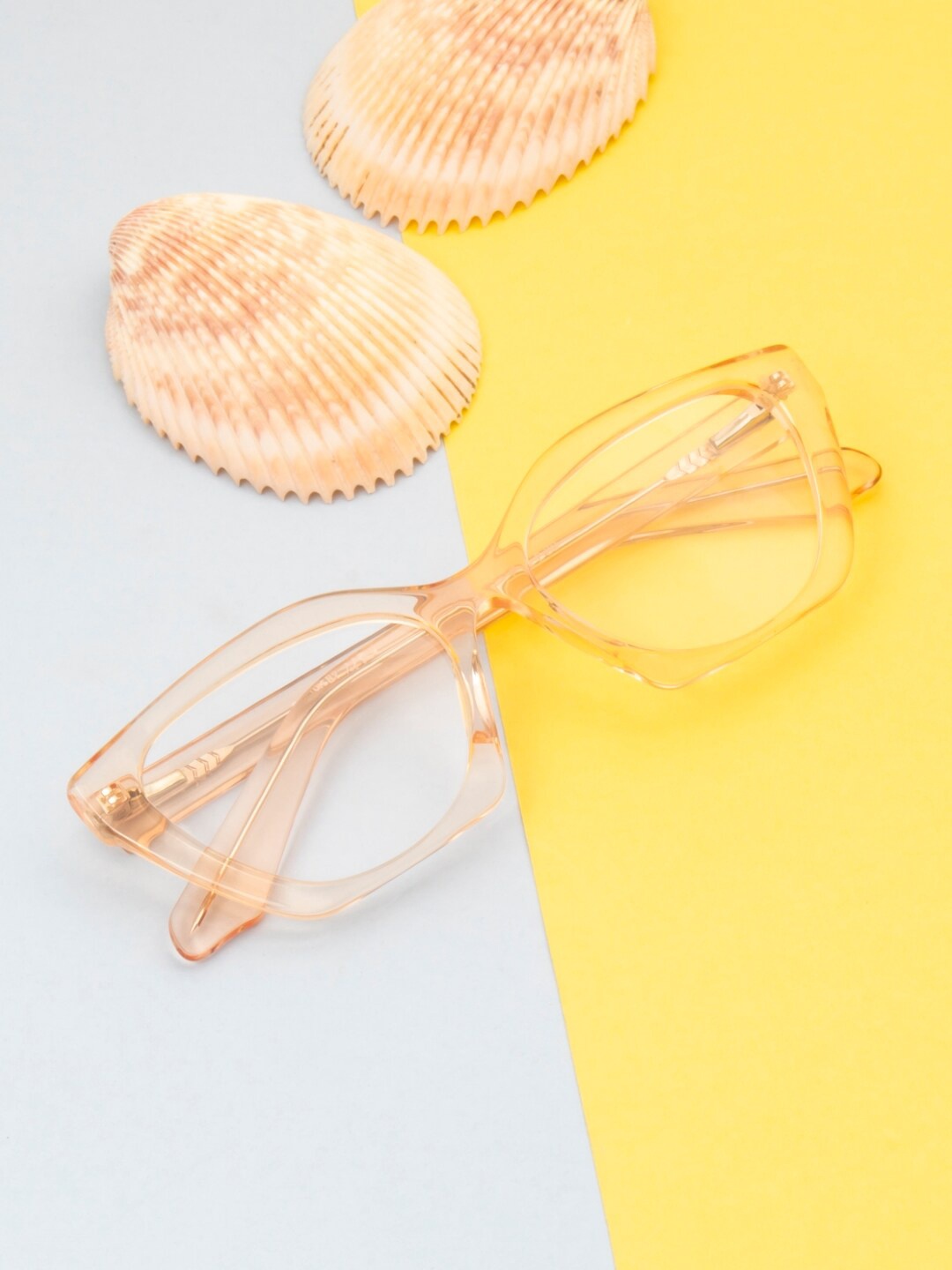 

Ted Smith Women 100% Acetate Full Rim Cateye Frames PRIVE 2_C3-, Orange