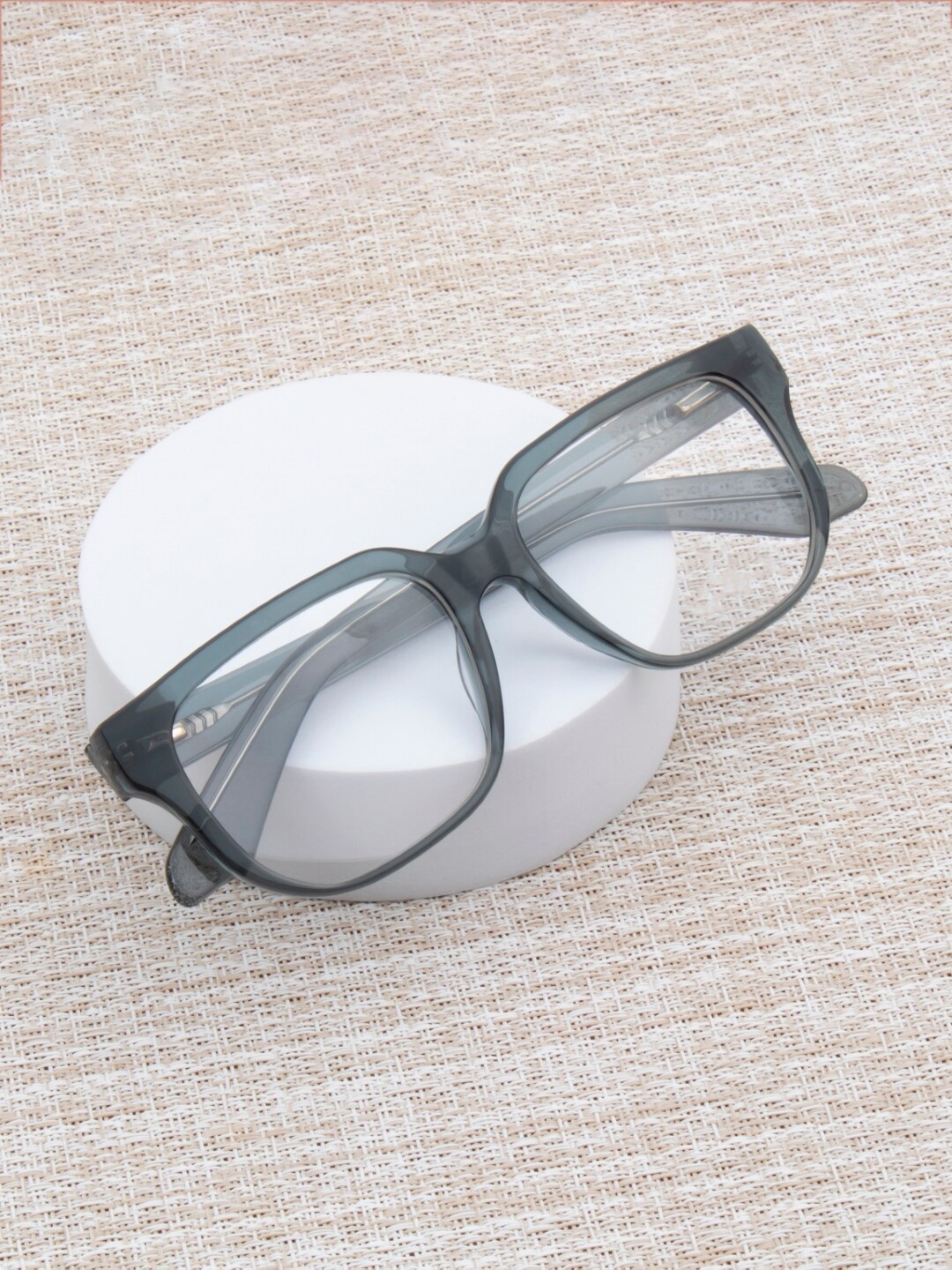 

Ted Smith Unisex 100% Acetate Full Rim Rectangle Frames GALEO_C3, Pink