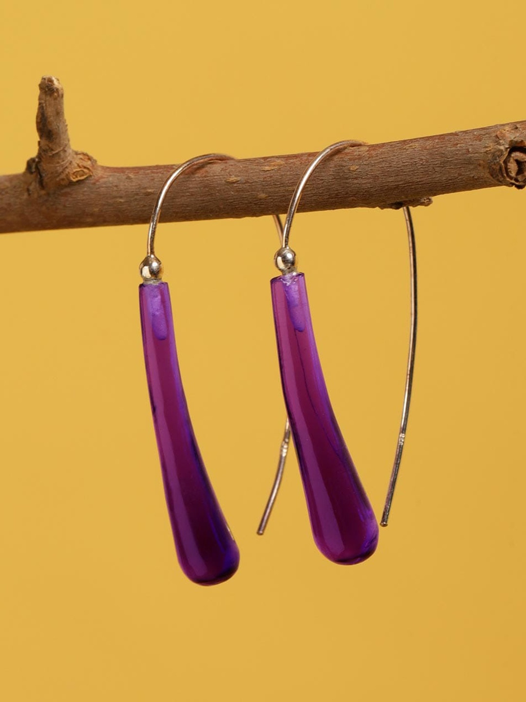

Fabindia Silver Drop Earrings, Gold