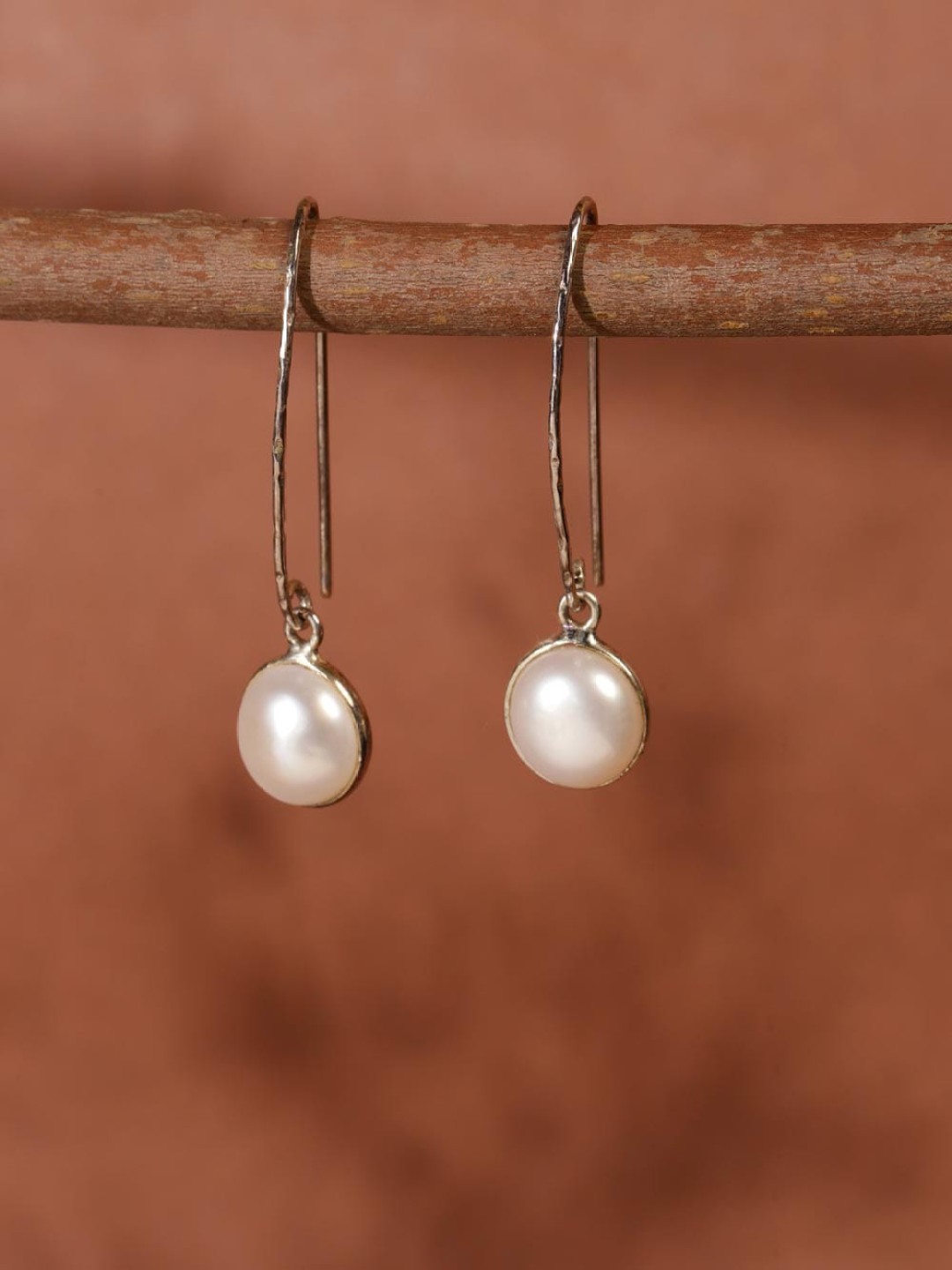 

Fabindia Silver Contemporary Drop Earrings