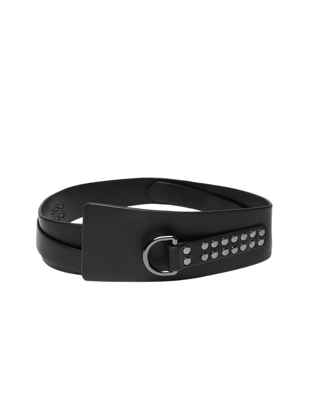 

DressBerry Women PU Belt, Black